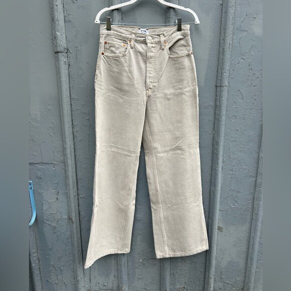 Re/done The 70s Ultra High Rise Wide Leg, size 28 - Picture 3 of 12